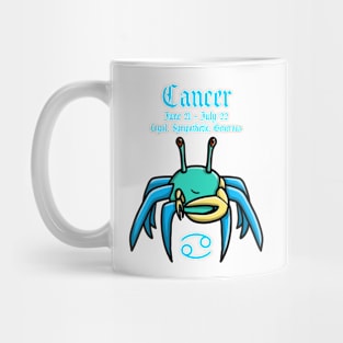 Cancer Zodiac Sign Dates & Traits Mug